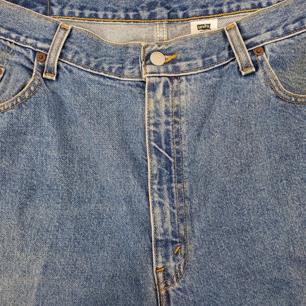 Levi's Relaxed Straight Leg Jeans Men's 42 x 30 - Picture 7 of 12